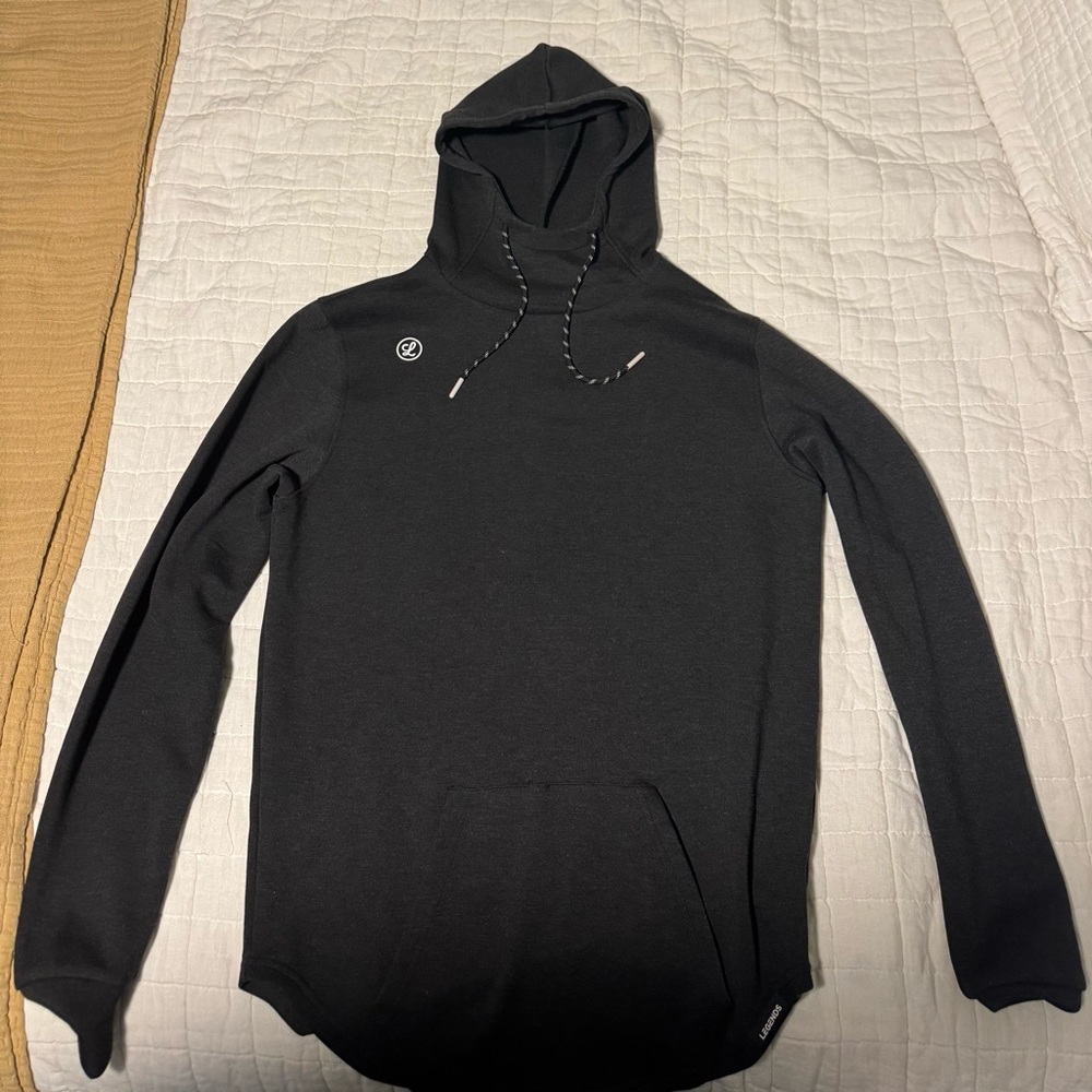 Legends | Men's Sweatshirt Hoodie Black Heather | M